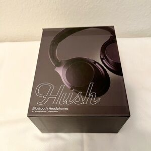 Hush Bluetooth Over-Ear Headphones — Black